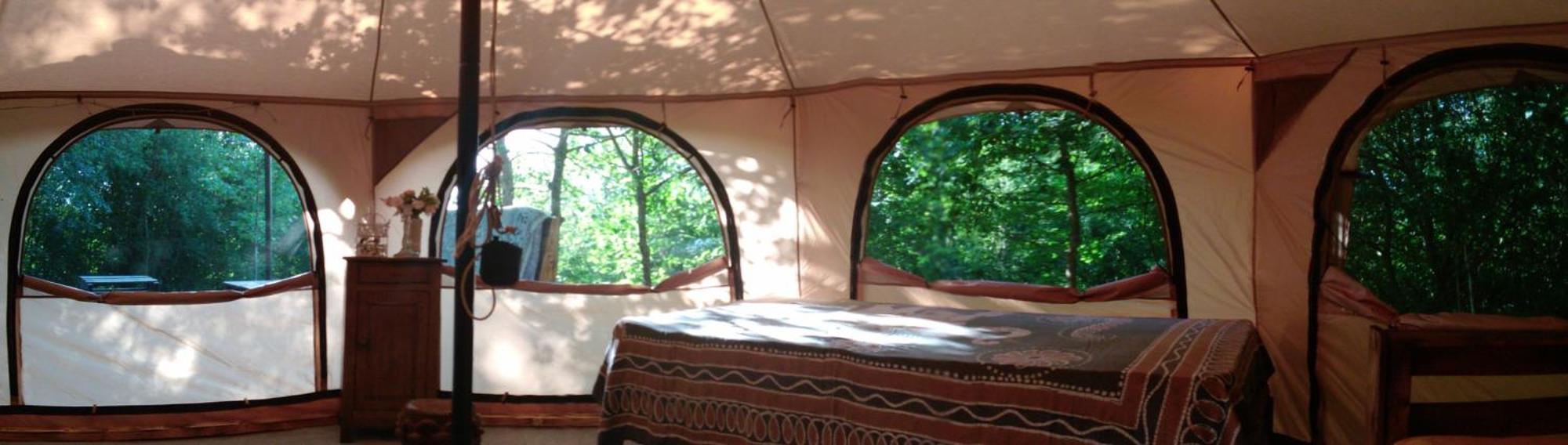 Tente Safari Lodge Dans Foret Luxuriante Vielle-Tursan Exterior photo