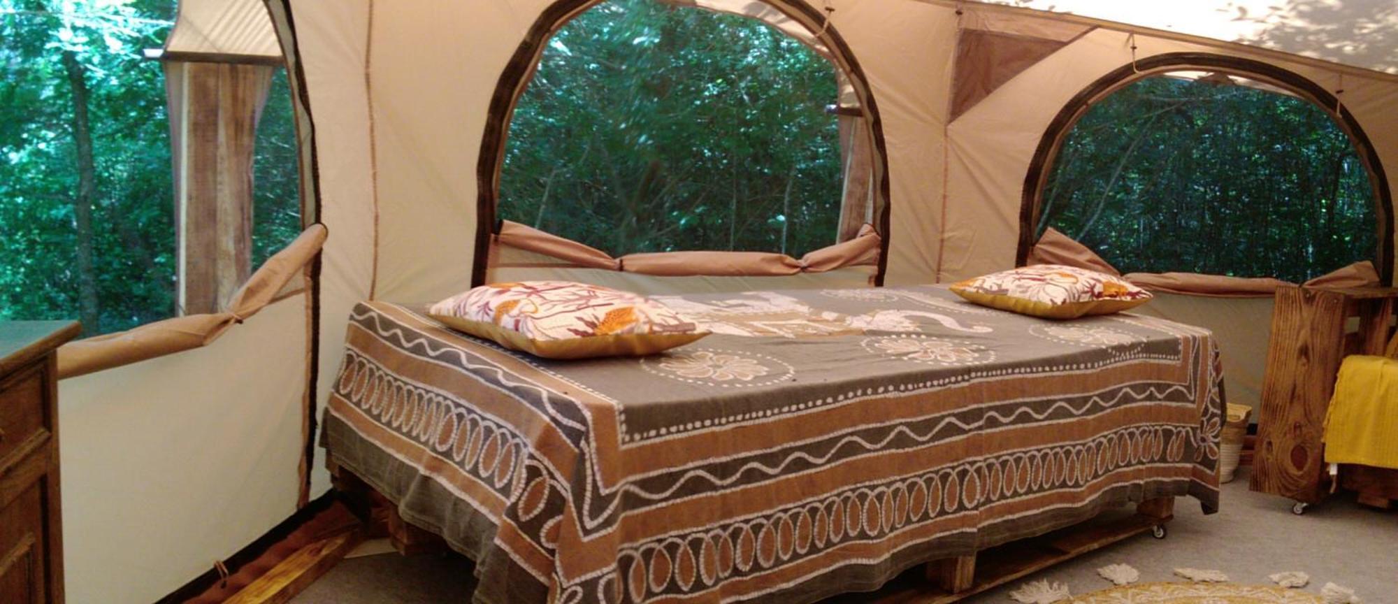 Tente Safari Lodge Dans Foret Luxuriante Vielle-Tursan Exterior photo