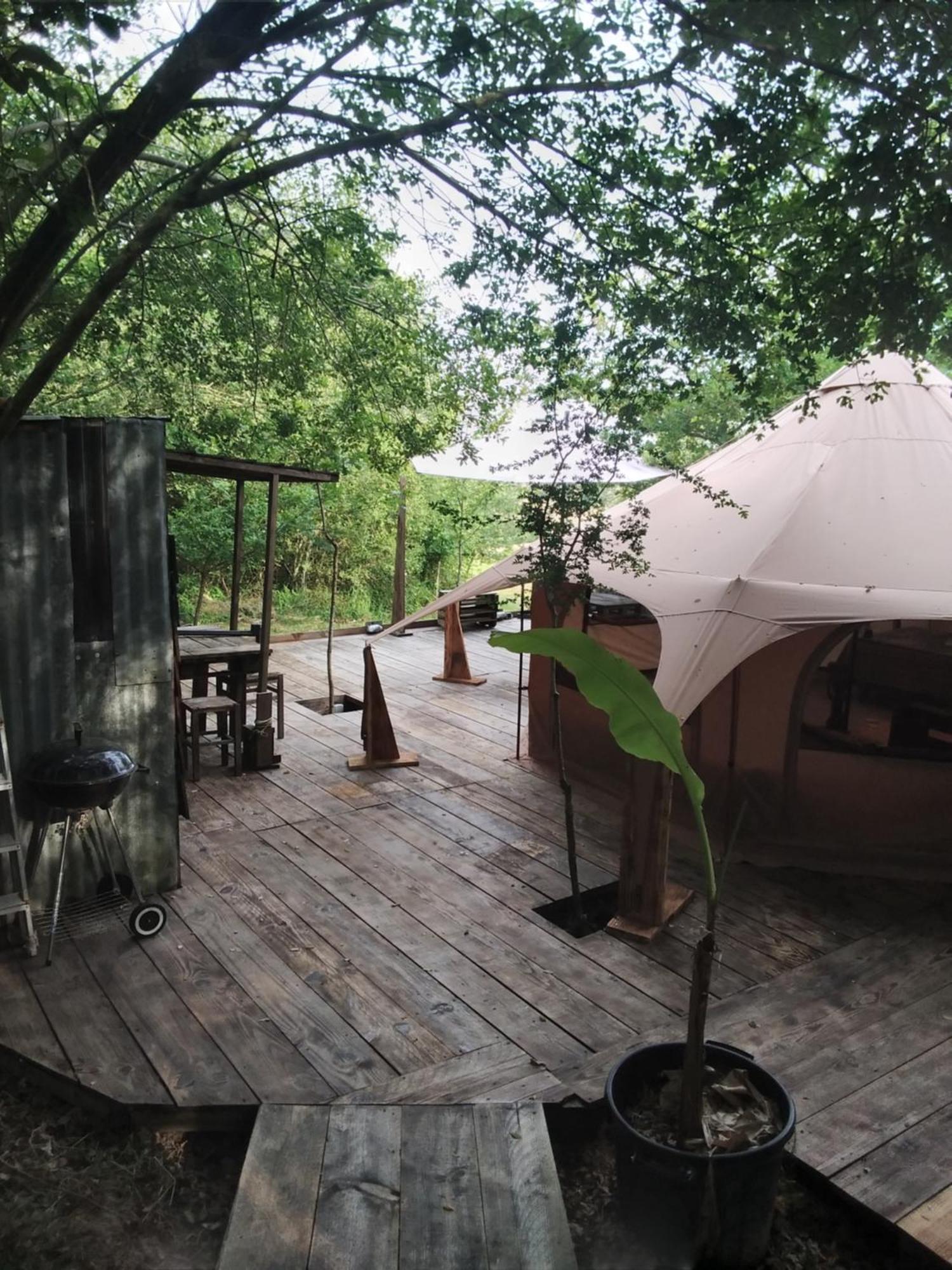 Tente Safari Lodge Dans Foret Luxuriante Vielle-Tursan Exterior photo