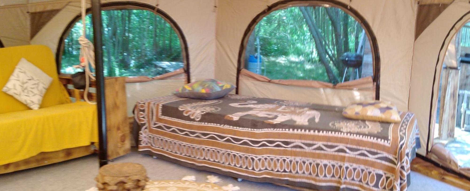 Tente Safari Lodge Dans Foret Luxuriante Vielle-Tursan Exterior photo