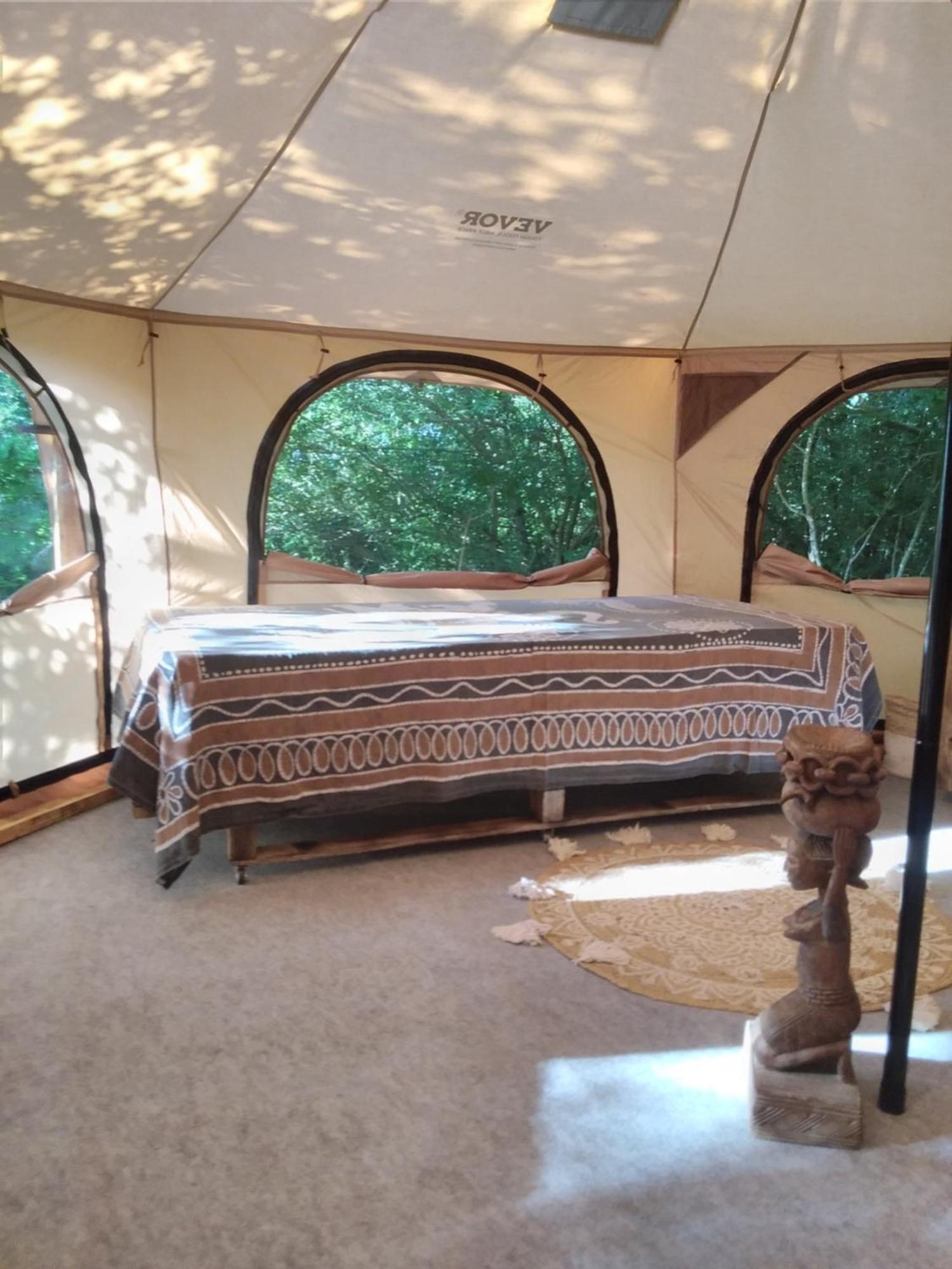 Tente Safari Lodge Dans Foret Luxuriante Vielle-Tursan Exterior photo