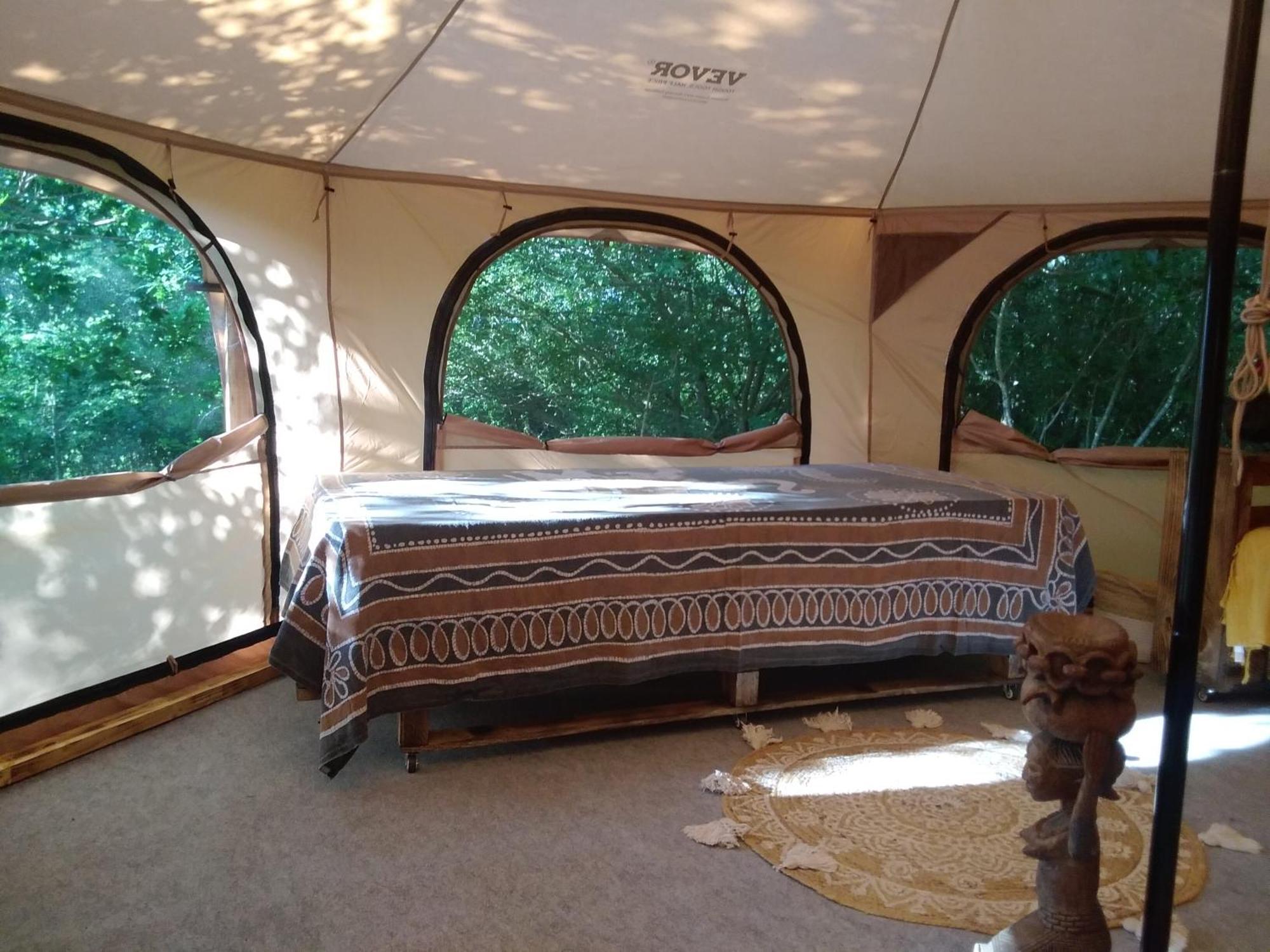Tente Safari Lodge Dans Foret Luxuriante Vielle-Tursan Exterior photo